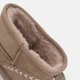 Женские угги низкие замшевые с мехом Allshoes 187427 39 25 см Бежевые (ROZ6501018380) - изображение 6