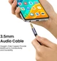 Кабель Ugreen AV183 3.5mm to 3.5mm 4-Pole M/M Audio Cable Alu Case 1 м Gray (UGR-10648) - изображение 4