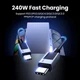 Кабель Ugreen L513 USB-C to USB-C PD 3.1 240W Fast Charging Cable 2 м Space Gray (UGR-45068) - изображение 2