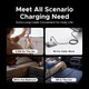 Кабель Ugreen L524 USB-C to USB-C PD 60W 3A Fast Charging Braided Cable 2 м Space Gray (UGR-55775) - зображення 7