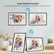 Цифрова фоторамка Frameo 10.1 дюймів 32Gb вбудованої пам'яті WiFi електронна рамка для фото додаток FRAMEO із сенсорним екраном 1280x800 HD IPS біла - зображення 12
