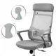 Fotel biurowy Sofotel 240402 Brema z mikrosiatką Szary (5903890619978) - obraz 2