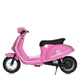 Дитячий електромотоцикл 2 колісний ретро Vespa Sport Bambi M 6017AL (Рожевий) - зображення 3