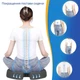 Ортопедическая подушка для сиденья Memory Foam Bodasan анатомическая для офисного кресла, авто, под куприк (MF37) - изображение 5