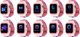 Детские смарт-часы AmiGo GO004 Splashproof, Camera 2MP, Led, 2G, 400mAh, Pink UA UCRF - изображение 5
