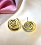 Женские сережки Спирали jewelry Золотые - изображение 8