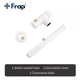 Сифон для раковины Frap F82-6 под донный клапан, латунь, белый - изображение 5