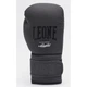 Боксерські рукавички Leone Mono Black 10 унцій PU шкіра, пінно-гелеве наповнення, для спарингів і тренувань - зображення 2