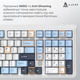 Клавиатура проводная Ajazz AK980 MAX Magnetic Switch USB White-Blue (AK980-MAX-M-BWDB) - изображение 11