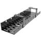 Кабель-менеджмент для дротів FlexiSpot CMP502 Black - зображення 1