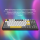Проводная механическая клавиатура Ajazz AK870 V2 Flying Fish switches Black Grey Yellow (AK870-V2-FF-BGY) - изображение 13