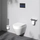 Унитаз подвесной AquaSpin AM.PM Spirit V2.0 с сиденьем микролифт CSB1900SC - изображение 2