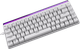 Дротова механічна клавіатура Ajazz NK68 Red switches White (NK68-R-W) - изображение 5