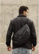 Мужская тканевая сумка Хобо SAMBAG Черный (5082050285) - изображение 3