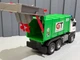 Машина HS 03 A мусоровоз, масштаб 1:16, свет, звук, инерция, механический подъем контейнера, резиновые шины - изображение 3