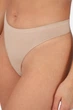 Трусы стринги, женские L-XL цвет бежевый YUKI ЦБ-00285554 - изображение 2
