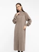 Сукня жіноча Arber Dress t-neck D1 WTR-210 L бежевий (W22.10.16.531) - изображение 5
