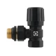 Комплект для подключения радиатора угловой Raftec BLACK 1/2 DKU11-B - изображение 3