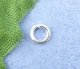 Колечко Finding Круглое разрезное Серебристое 4 мм - изображение 1