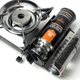 Портативна газова плитка Base Camp Camping Stove Mini чорна/сіра - зображення 4
