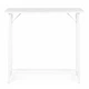 Biurko komputerowe ModernHome by Multistore składane 80 x 45 cm Białe (TH-FD-5) - obraz 5