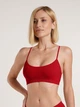 Бюстгальтер без косточек Giulia Cami Top Rib L/XL Темно-красный_Winery (4823116923140) - изображение 7