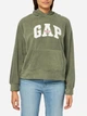 Худи теплое женское GAP 298149913 XL Зеленое (1159851396) - изображение 1