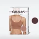 Бюстгальтер без кісточок безшовний Giulia Cami Top Grain L/XL Темно-коричневий (4823116929975) - зображення 1