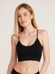 Бюстгальтер без кісточок безшовний Giulia Cami Top Grain S/M Чорний (4823116929890) - зображення 2