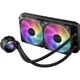 Система рідинного охолодження ASUS ROG Strix LC II 280 ARGB 140 мм Black (90RC00C1-M0UAY1) - зображення 1