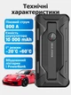 Автомобильное пусковое устройство J20 Power Bank 10000mAh с фонарем Черный - изображение 2