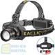 Фонарь налобный BL-T701B-TG, 2x18650, ЗУ Type-C, zoom - изображение 1