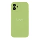 Чохол Silicone Case Full Size with Frame для iPhone 12 01.Mint - зображення 1