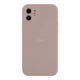Чохол Silicone Case Full Size with Frame для iPhone 12 07.Lavender - изображение 1