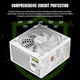 Блок живлення GameMax 750W GP 750B White (GP 750B WH) - зображення 9