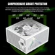 Блок живлення GameMax 1050W GX PRO 1050G WH - зображення 9