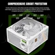 Блок живлення GameMax 850W GP 850B White (GP 850B WH) - изображение 9