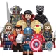Набор из 8 минифигурок-конструкторов «Мстители Марвел» (Avengers Marvel) | Фигурки Супер-Герои - изображение 1