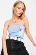 Топ Tommy Hilfiger 44(M) Голубой (132311) - изображение 2