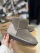 Угги женские коричневые зимние замшевые без шнуровки на низкой подошве 41 (2232) - изображение 6
