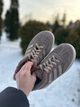 Женские коричневые теплые кроссовки из натуральной замши 40 (2234) - изображение 5