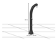 Душ солнечный Aquaviva Happy XL с мойкой для ног, Antracite H420/7016, 35 л - изображение 5