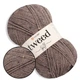 YarnArt Tweed, Коричневий №229 - 100 г / 280 м, твідова напіввовняна пряжа, для в'язання спицями та гачком - зображення 1