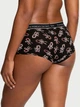 Женские трусики шортики Victoria’s Secret (38199761323) Logo Cotton Boyshort S черные - изображение 2