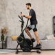 Орбитрек-степпер Hop-Sport HS-450B Dynamic Black-Gold до 120 кг Bluetooth - изображение 2