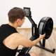 Гребний тренажер повітряний Gymtek XR4000 до 200 кг + Пояс для пульсу (Bluetooth, Kinomap) - зображення 7