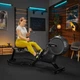 Гребной тренажер аэромагнитный Trex Sport APRON TX-880RM до 150 кг (App Bluetooth) - изображение 3