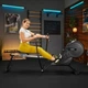 Гребной тренажер аэромагнитный Trex Sport APRON TX-880RM до 150 кг (App Bluetooth) - изображение 4