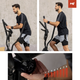 Орбитрек-степпер Hop-Sport HS-450B Dynamic Black-Gold до 120 кг Bluetooth - изображение 10