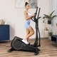 Орбитрек электромагнитный Gymtek XC4500 Gold до 140 кг (Шаг 35 см) 12 программ - изображение 12